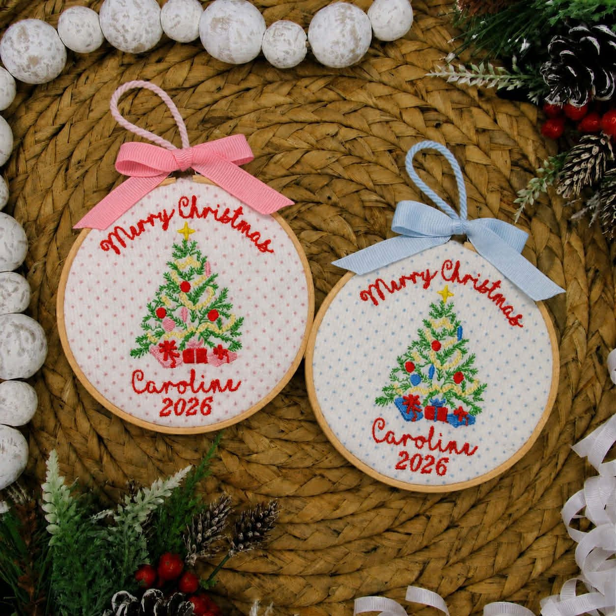 Christmas Ornament Keepsakes - WS