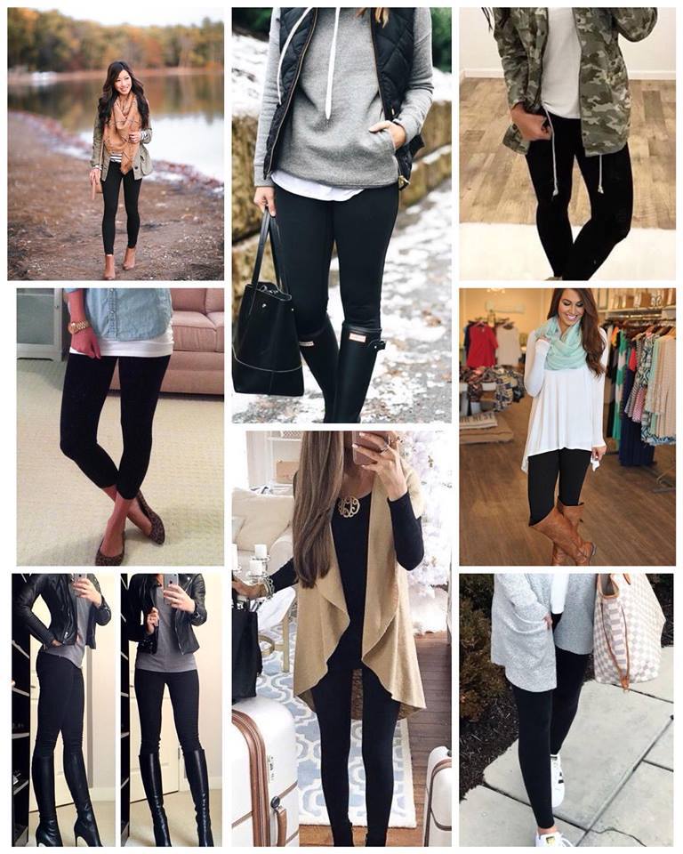 Black Leggings - WS