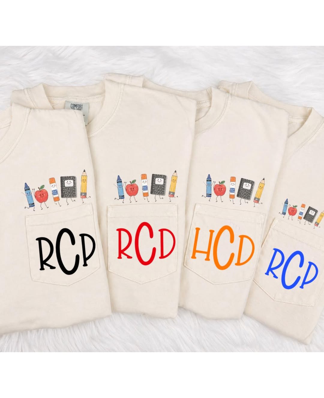 Back to school pocket Mono tee - WS