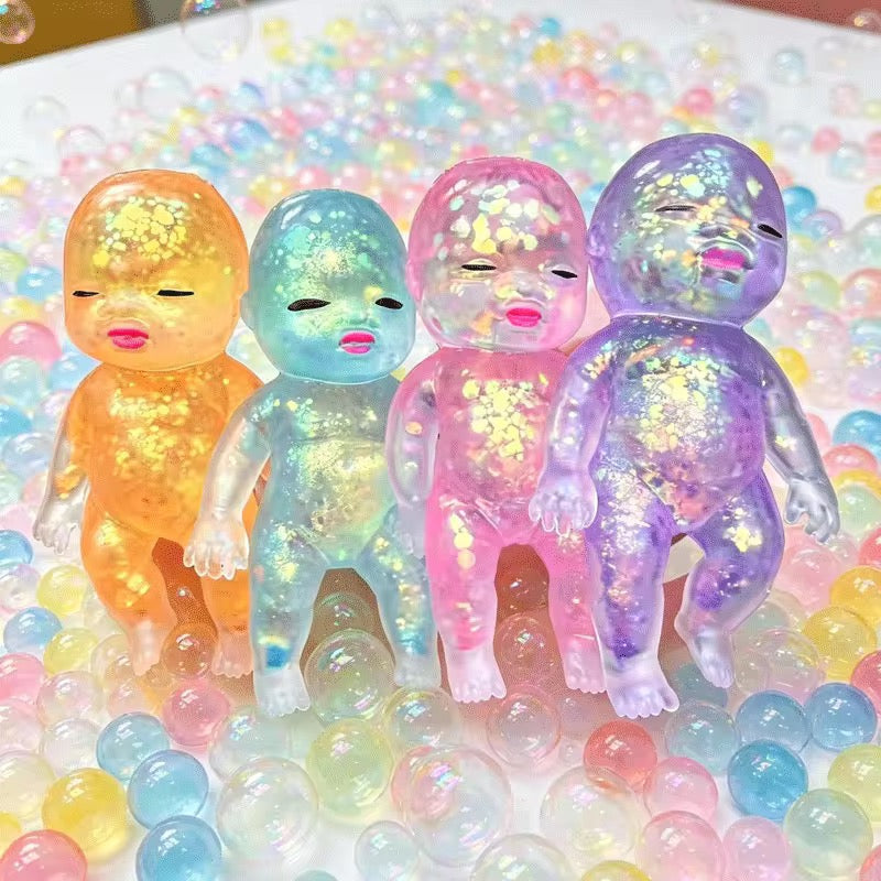 Glitter Baby Squishy *READY TO SHIP*