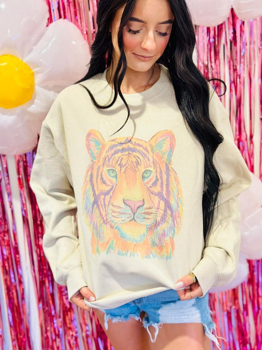 Watercolor Tiger Sublimation Appareal