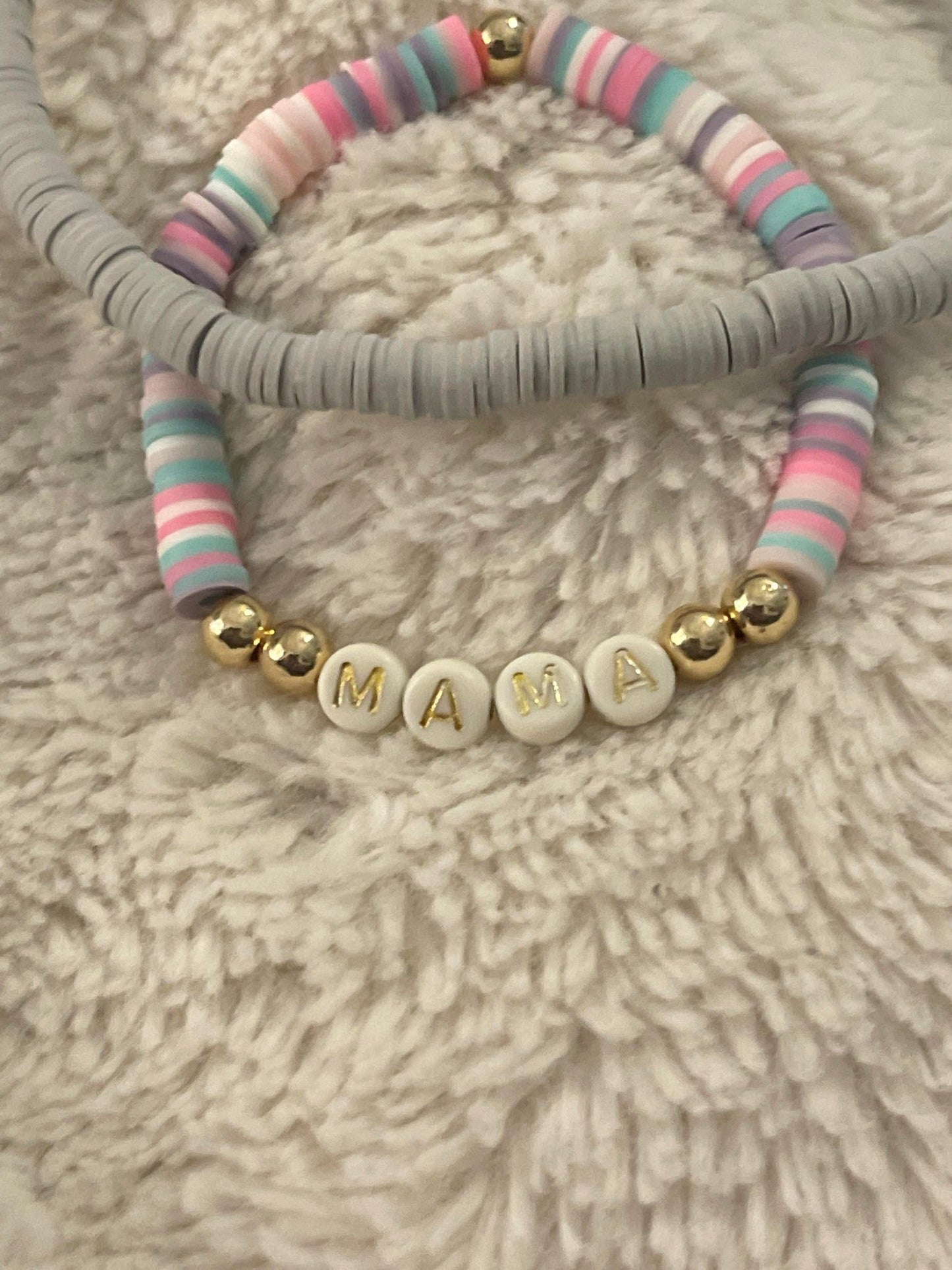 Mommy and me back to school bracelet set - WS