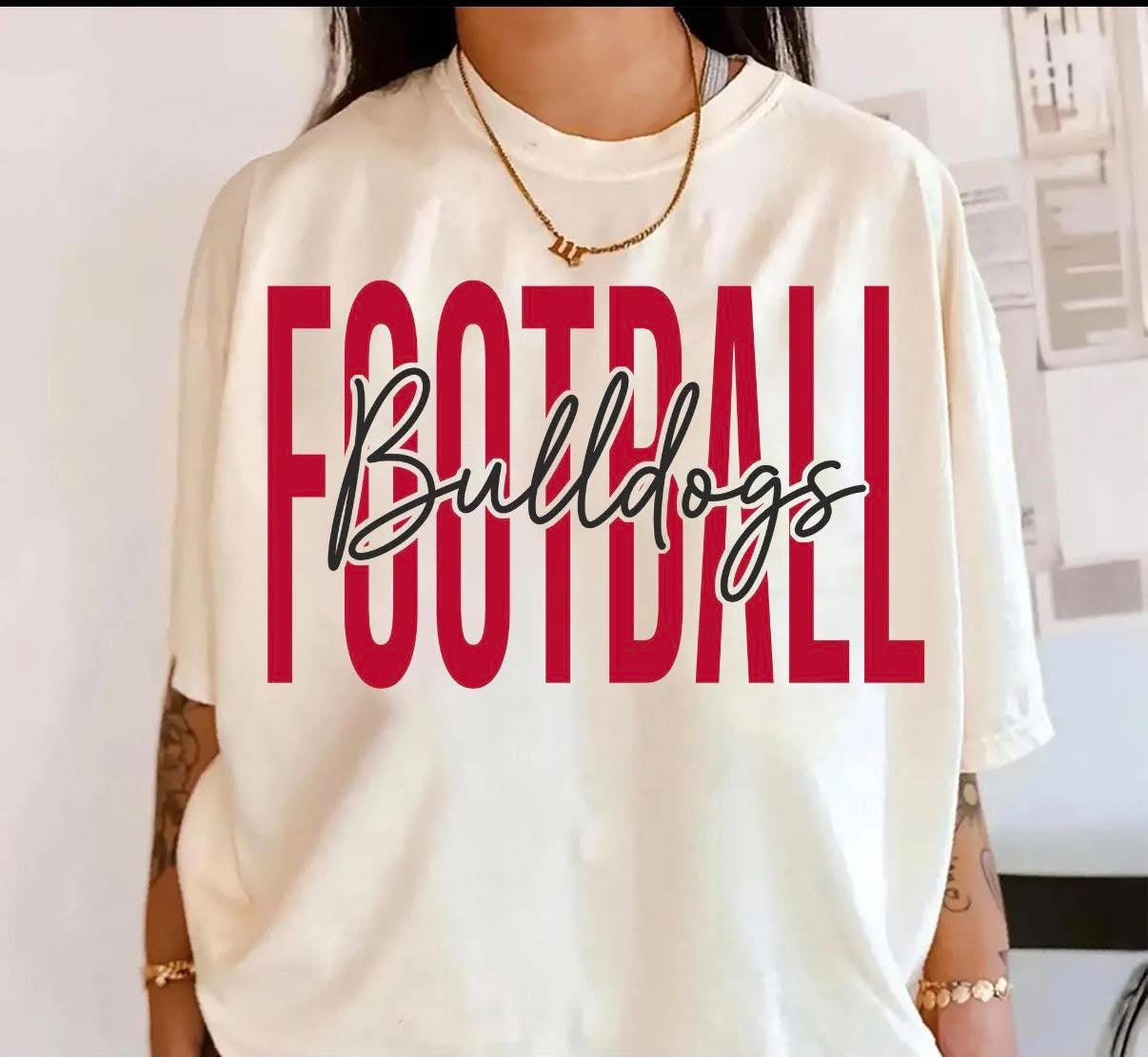 Custom Football tees - WS