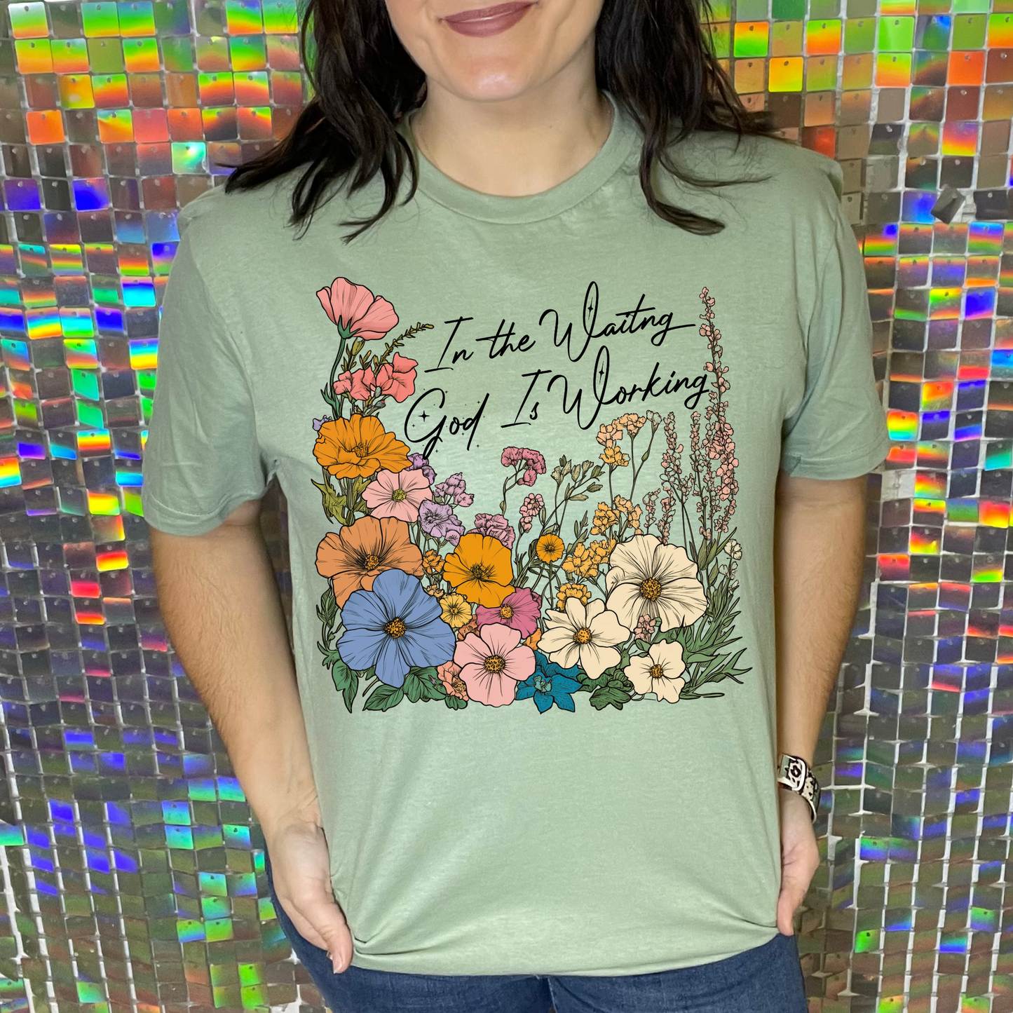 In The Waiting Graphic Tee D-1034