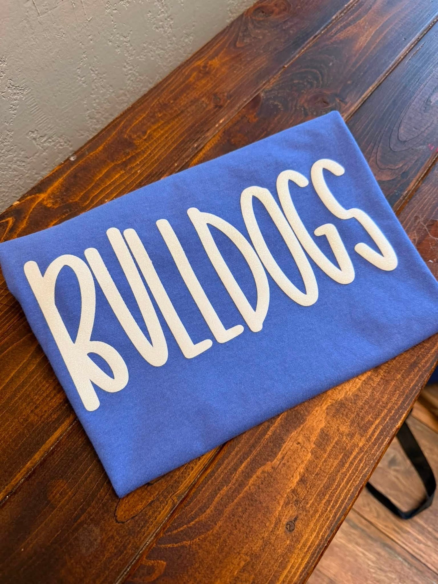 Single color Puff or Glitter Name t-shirts - any font choice