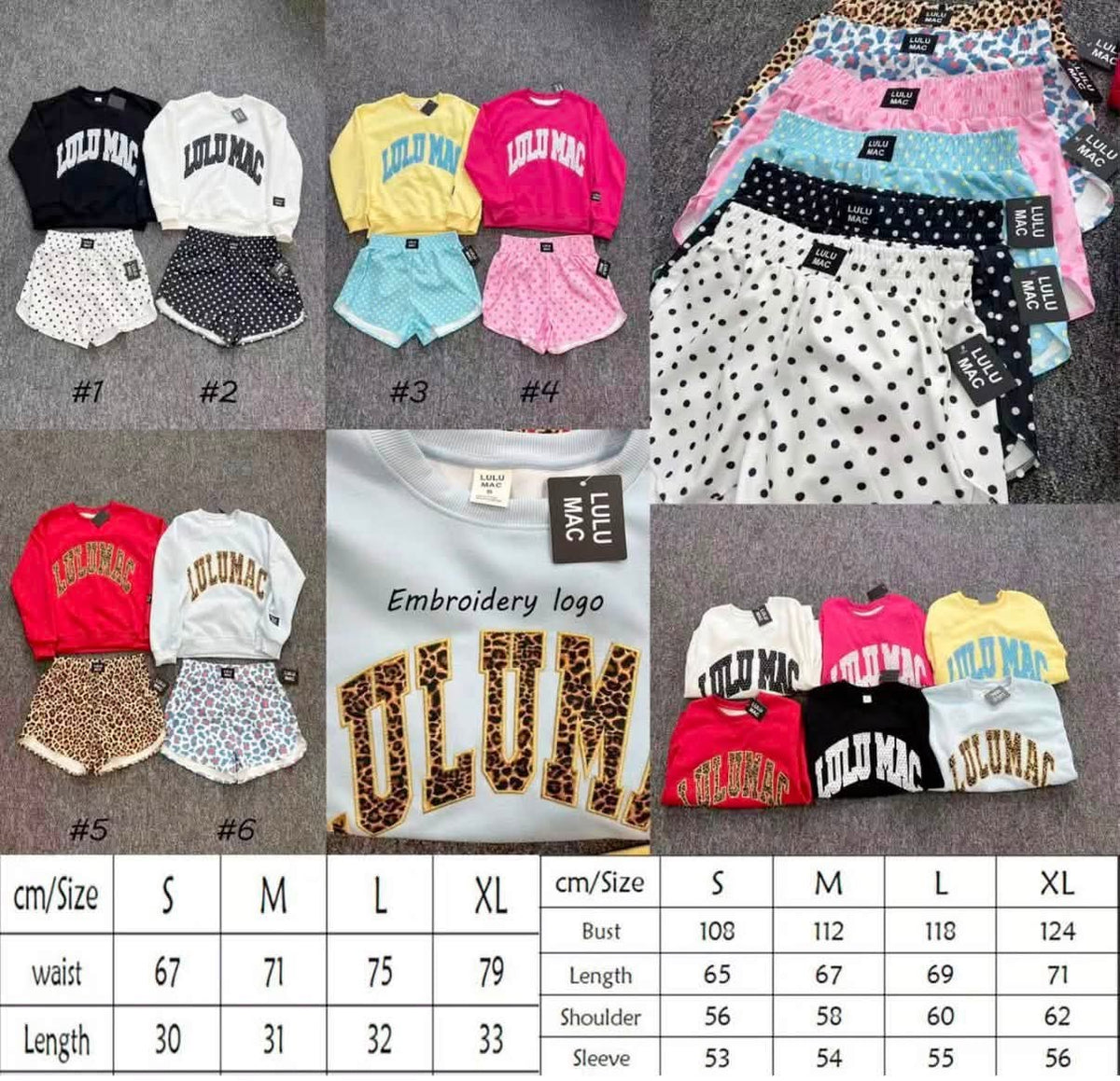 Lulumac sweatshirt & Shorts sets - WS