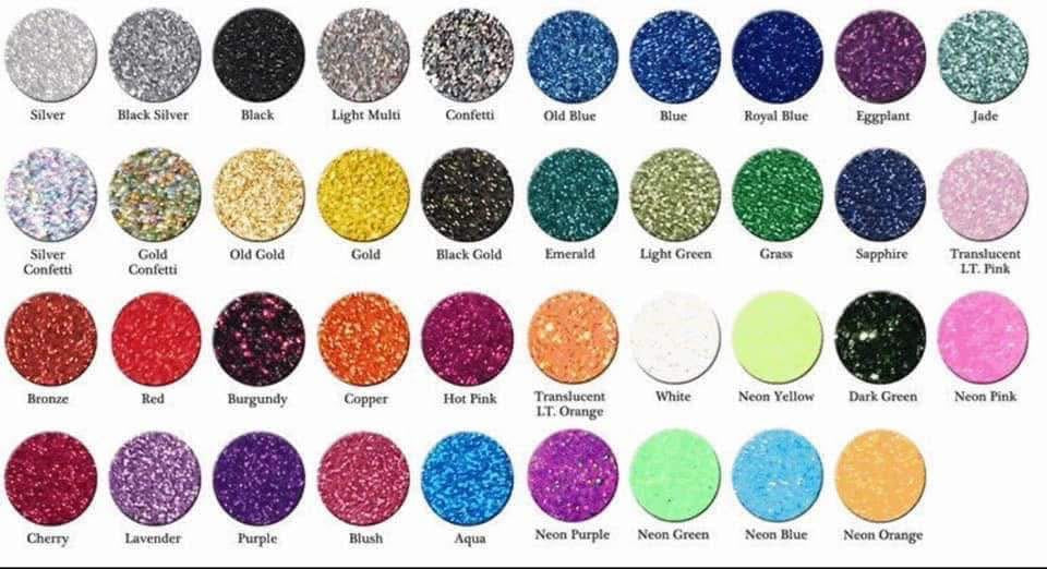 Glitter Custom Comfort Colors Tees - WS