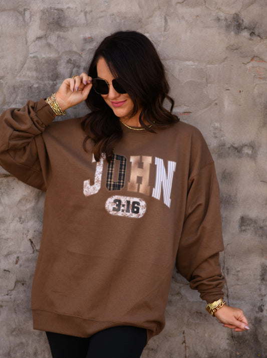 John 3:16 Sweatshirt