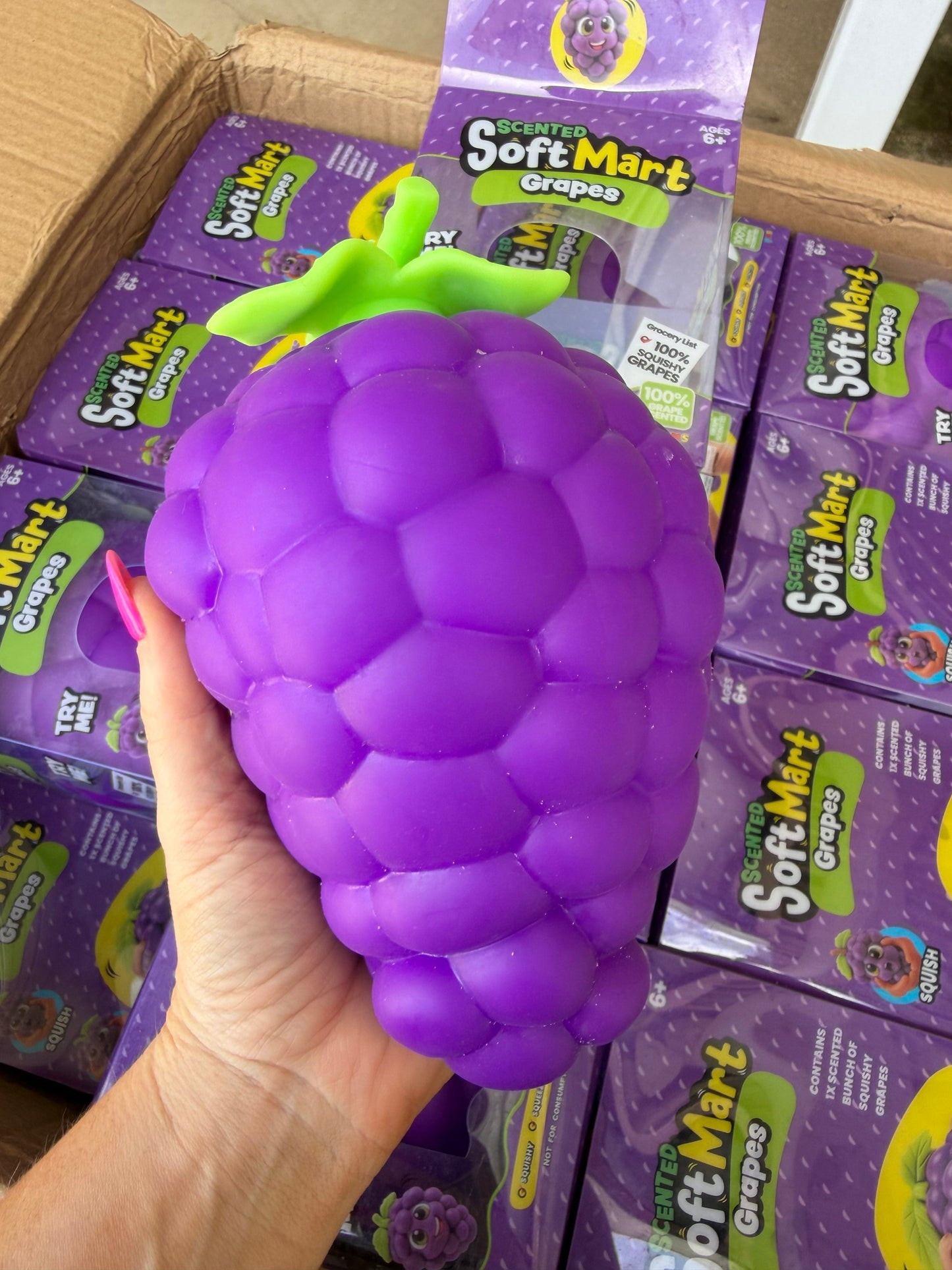 Giant Grape Squishy *MID AUGUST SHIPMENT*