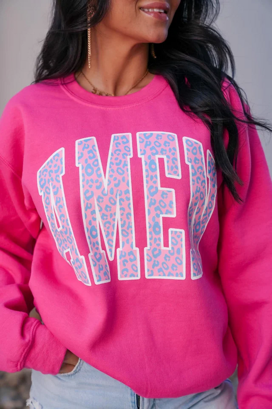 Amen Leopard Sweatshirt