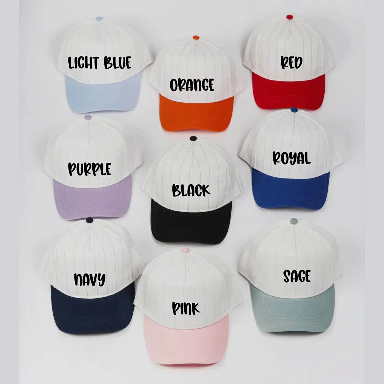 🧢 Custom Embroidered Hats