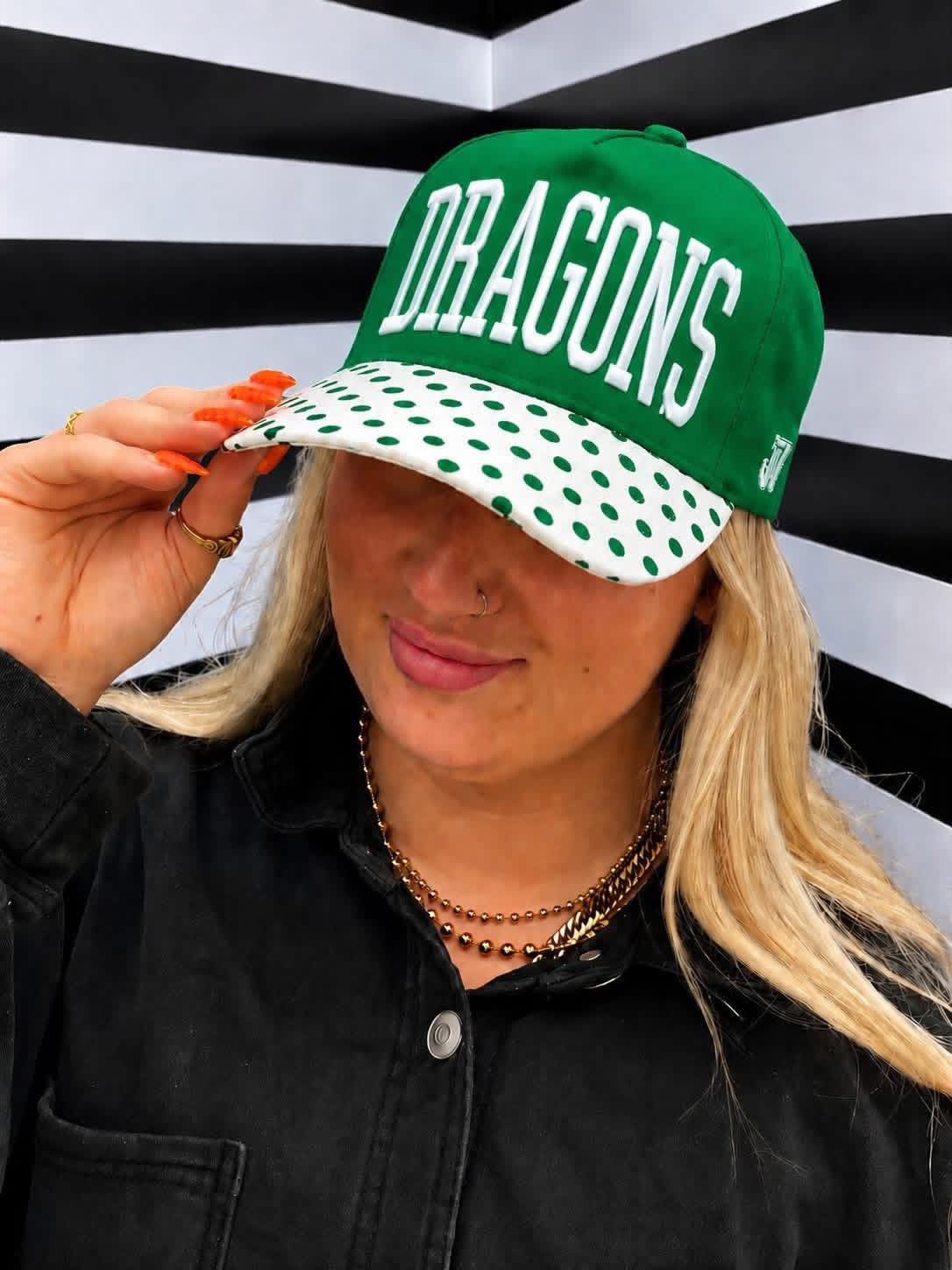 Dragons Polka Dot Hat