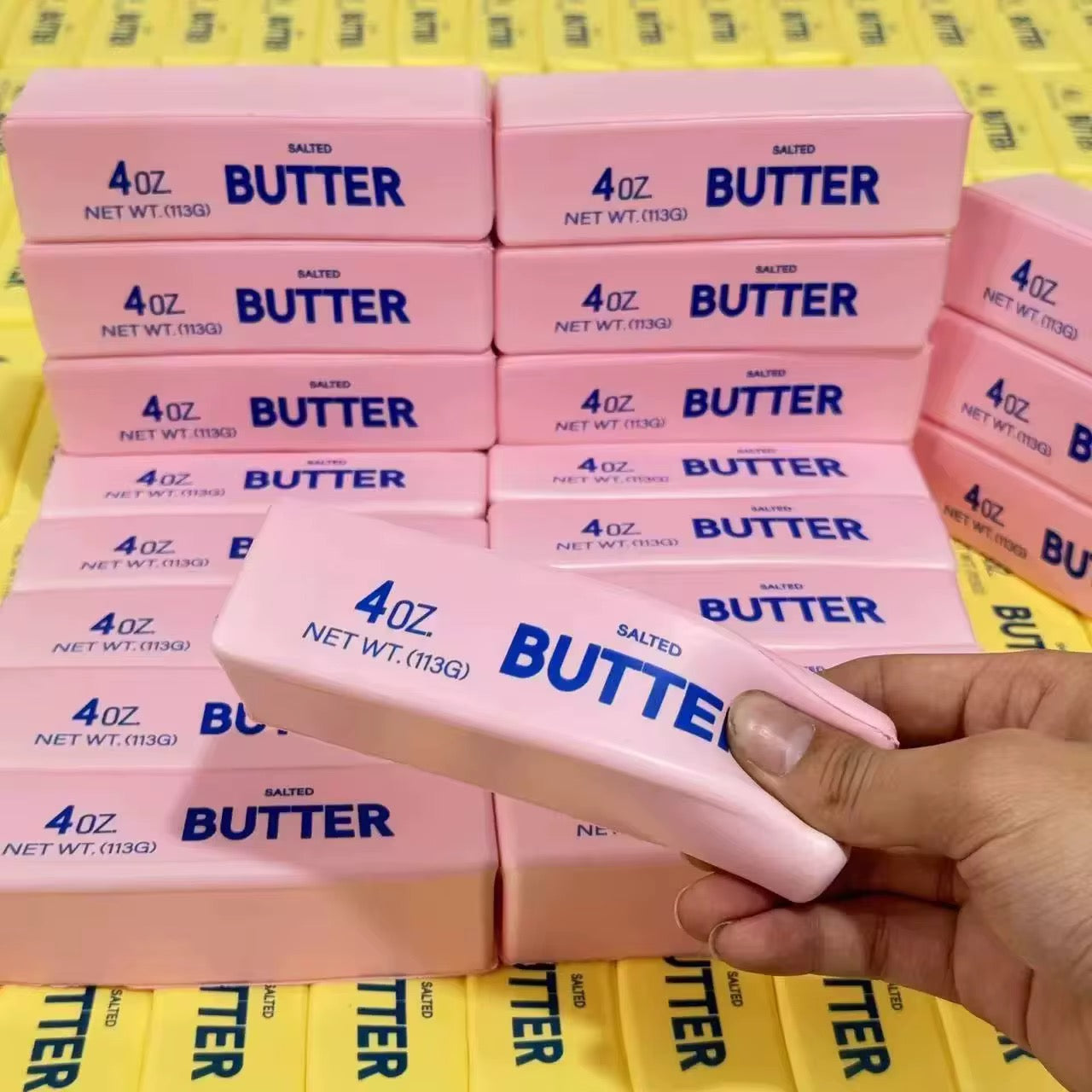Pink Butter Squishy *READY TO SHIP*