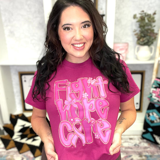 Fight. Hope. Cure. Graphic Tee