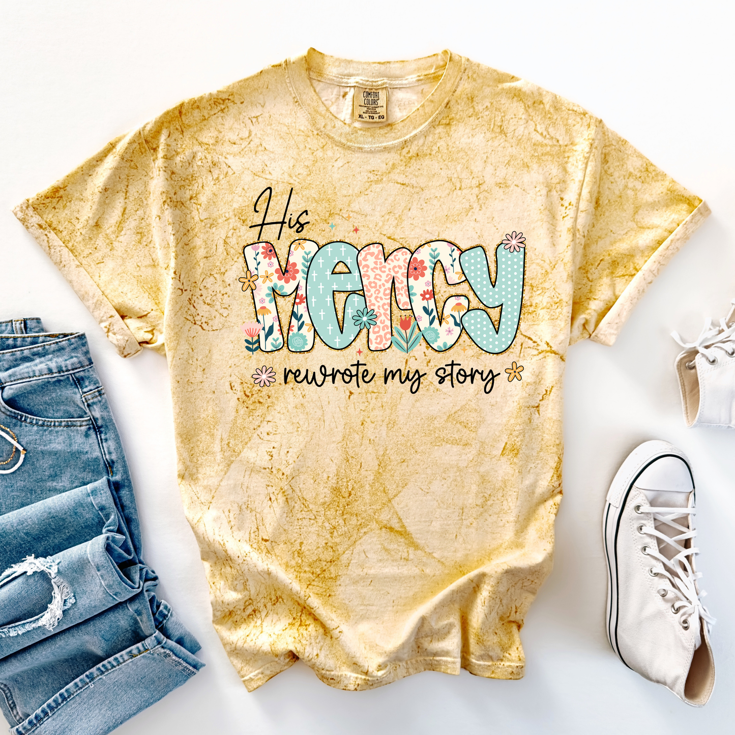 His Mercy Graphic Tee