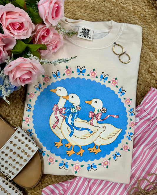 Blooming Goose Tee
