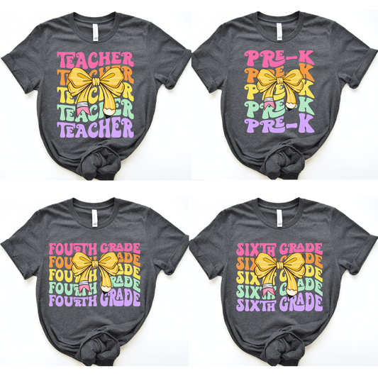 Retro Back to School Tee