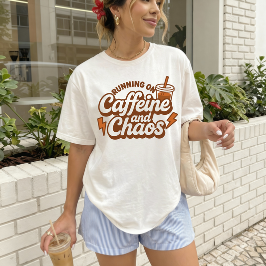 Caffeine and Chaos Tee #26149