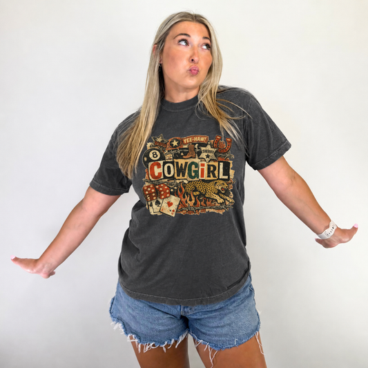 Vintage Cowgirl Tee #26139